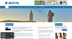 Desktop Screenshot of e-distrito.com